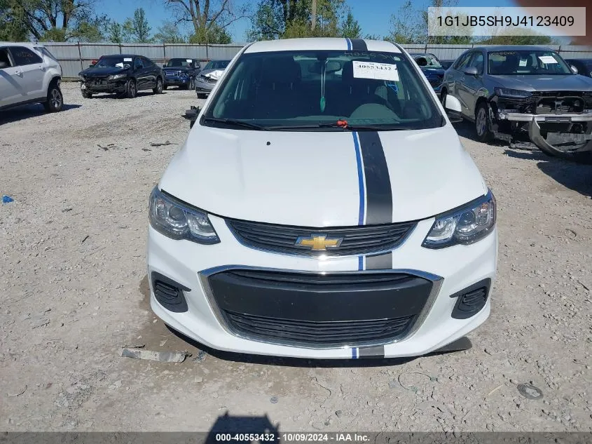 2018 Chevrolet Sonic Ls VIN: 1G1JB5SH9J4123409 Lot: 40553432