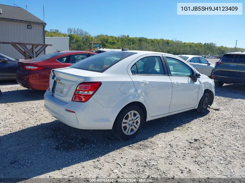 2018 Chevrolet Sonic Ls VIN: 1G1JB5SH9J4123409 Lot: 40553432