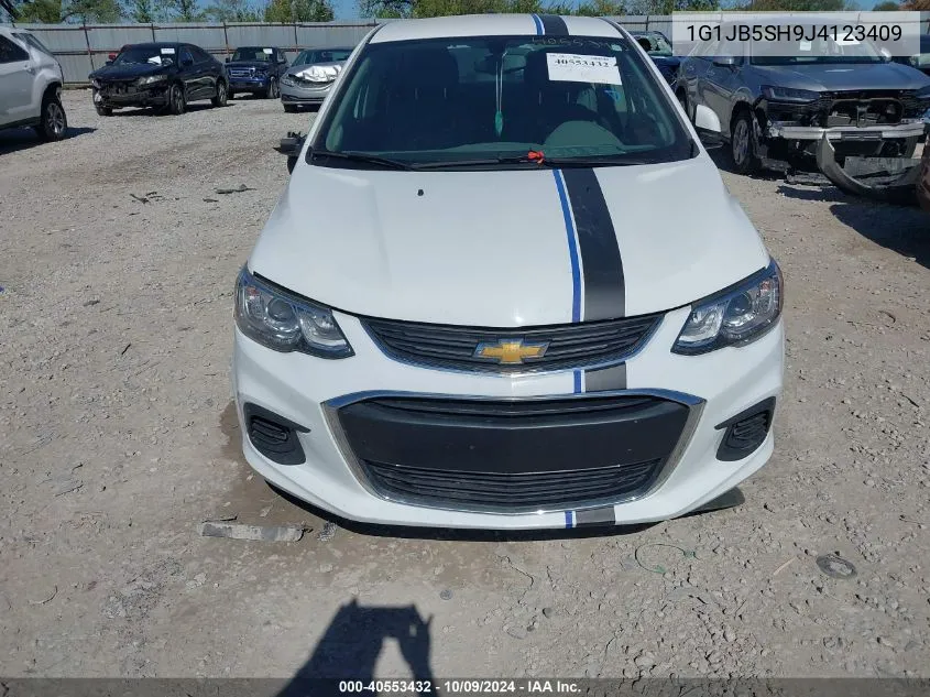 2018 Chevrolet Sonic Ls VIN: 1G1JB5SH9J4123409 Lot: 40553432