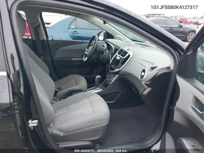 1G1JF5SB0K4127317 2019 Chevrolet Sonic Premier