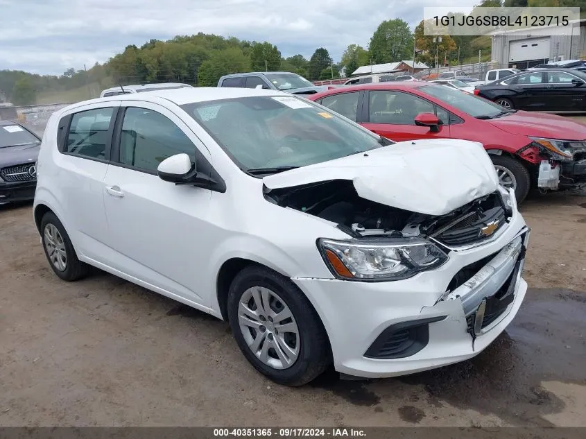 1G1JG6SB8L4123715 2020 Chevrolet Sonic