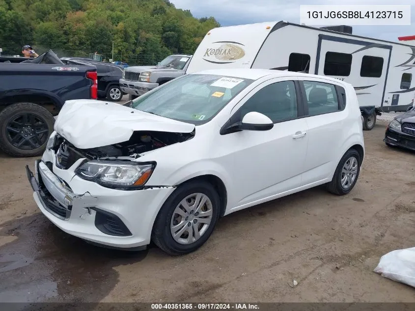 1G1JG6SB8L4123715 2020 Chevrolet Sonic