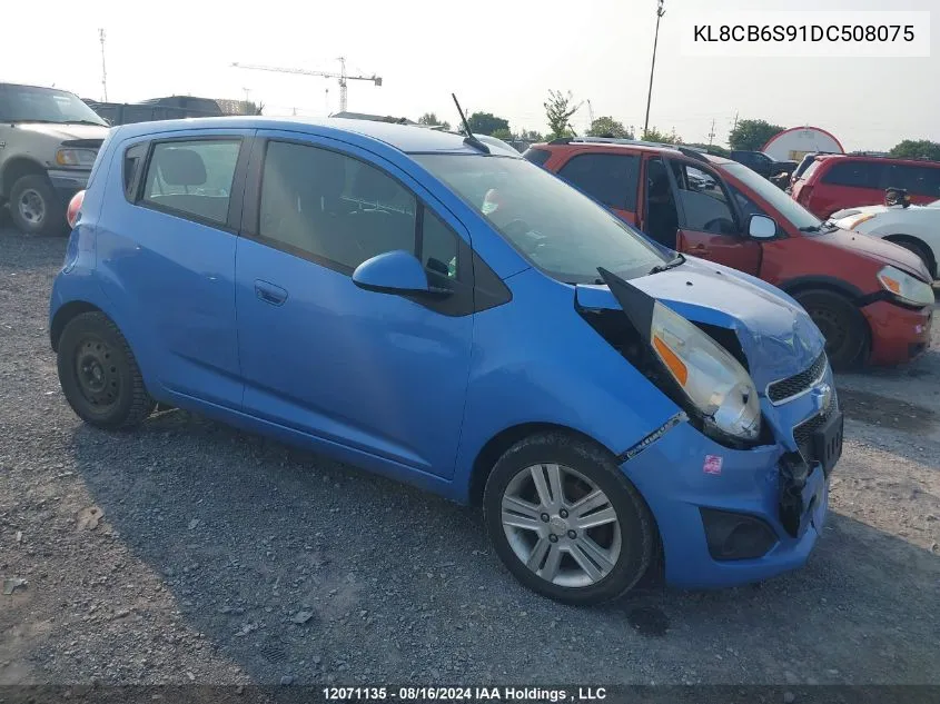 2013 Chevrolet Spark VIN: KL8CB6S91DC508075 Lot: 12071135