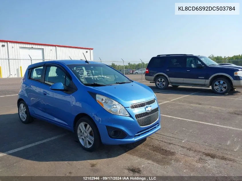 KL8CD6S92DC503784 2013 Chevrolet Spark