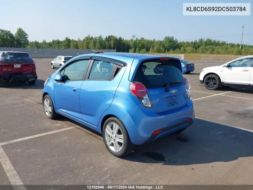 KL8CD6S92DC503784 2013 Chevrolet Spark