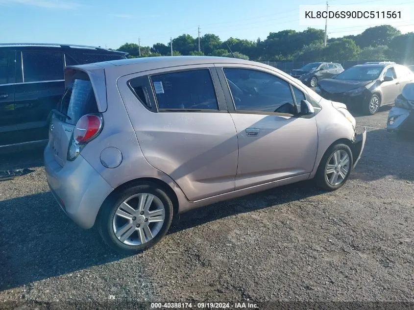 KL8CD6S90DC511561 2013 Chevrolet Spark 1Lt Auto