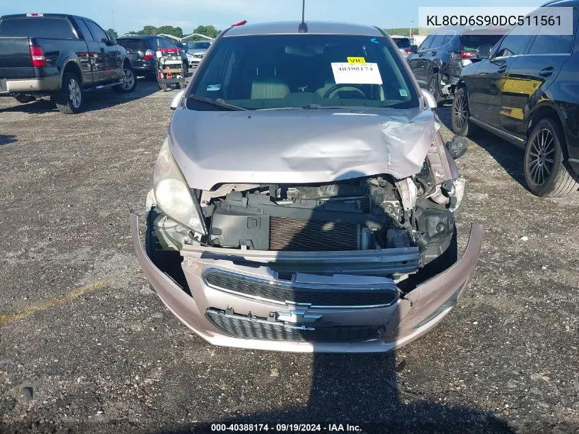 KL8CD6S90DC511561 2013 Chevrolet Spark 1Lt Auto