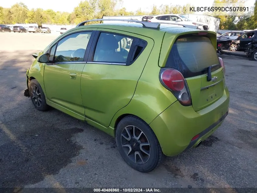 2013 Chevrolet Spark 2Lt Auto VIN: KL8CF6S99DC507891 Lot: 40486960