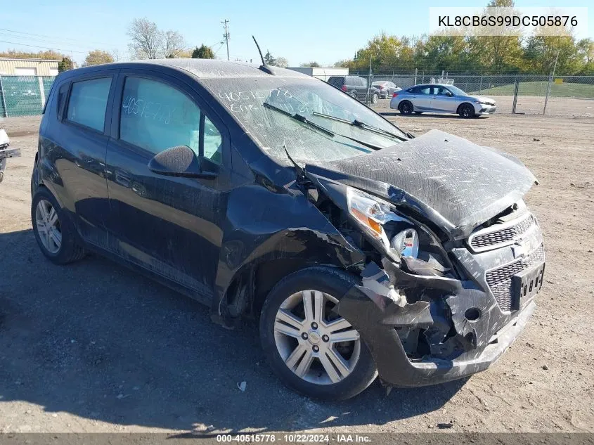 2013 Chevrolet Spark Ls Auto VIN: KL8CB6S99DC505876 Lot: 40515778