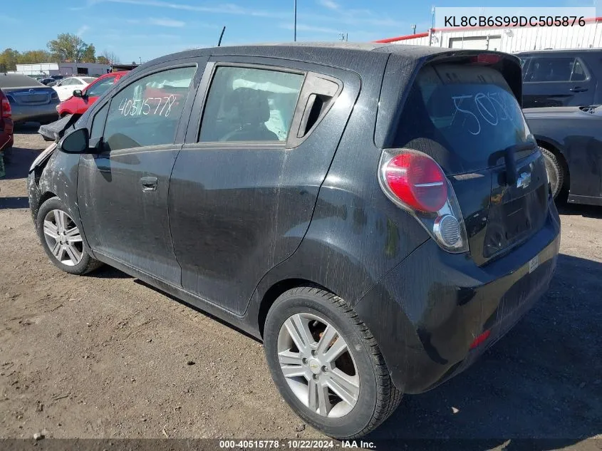 2013 Chevrolet Spark Ls Auto VIN: KL8CB6S99DC505876 Lot: 40515778