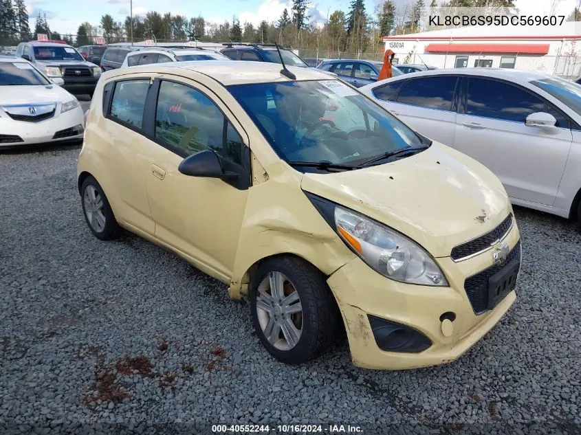 2013 Chevrolet Spark Ls Auto VIN: KL8CB6S95DC569607 Lot: 40552244