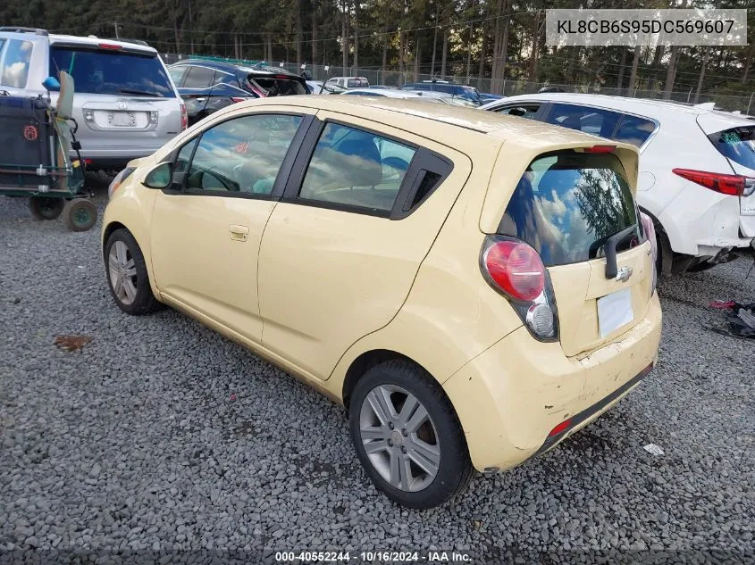 2013 Chevrolet Spark Ls Auto VIN: KL8CB6S95DC569607 Lot: 40552244