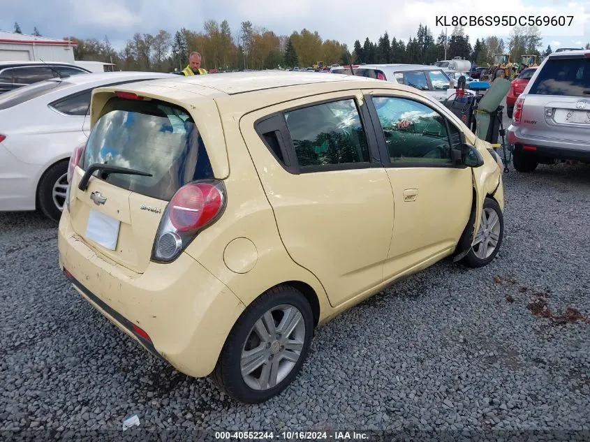 2013 Chevrolet Spark Ls Auto VIN: KL8CB6S95DC569607 Lot: 40552244