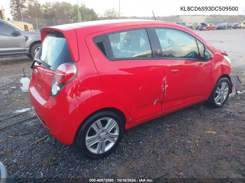 2013 Chevrolet Spark 1Lt Auto VIN: KL8CD6S93DC509500 Lot: 40572050