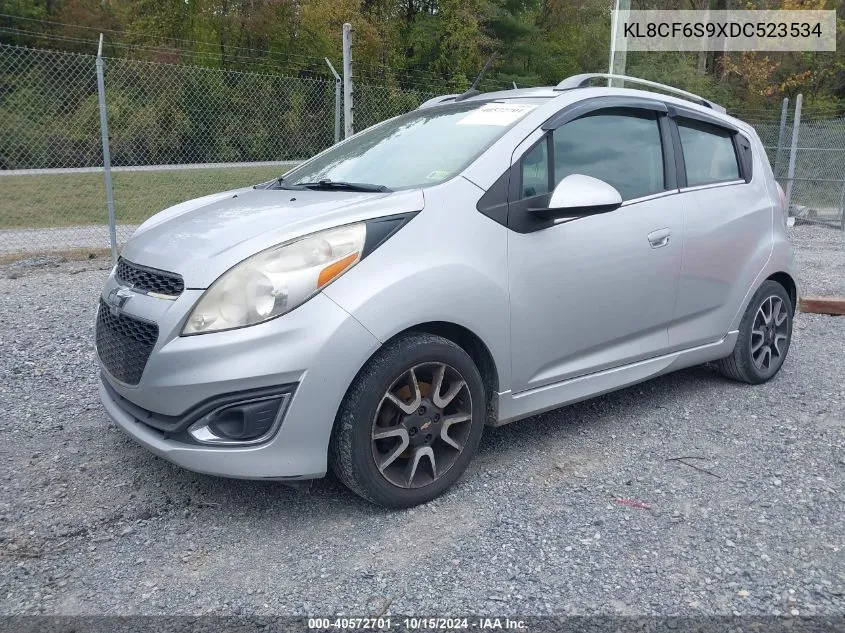 2013 Chevrolet Spark 2Lt Auto VIN: KL8CF6S9XDC523534 Lot: 40572701