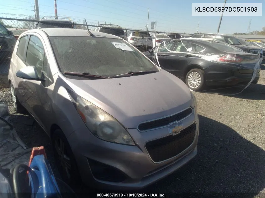 2013 Chevrolet Spark 1Lt Auto VIN: KL8CD6S97DC501903 Lot: 40573919