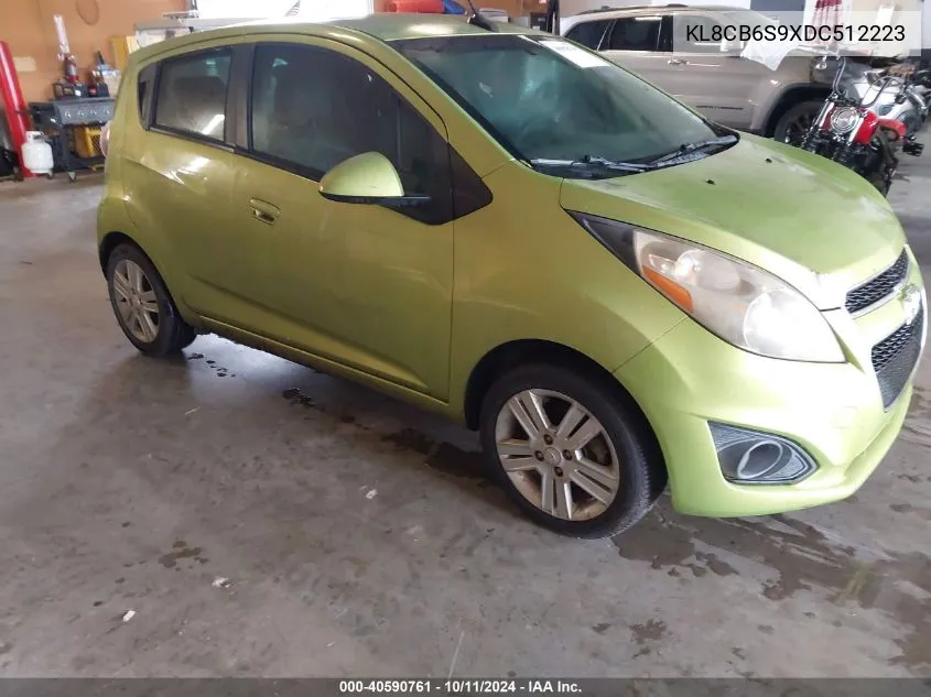 2013 Chevrolet Spark Ls Auto VIN: KL8CB6S9XDC512223 Lot: 40590761