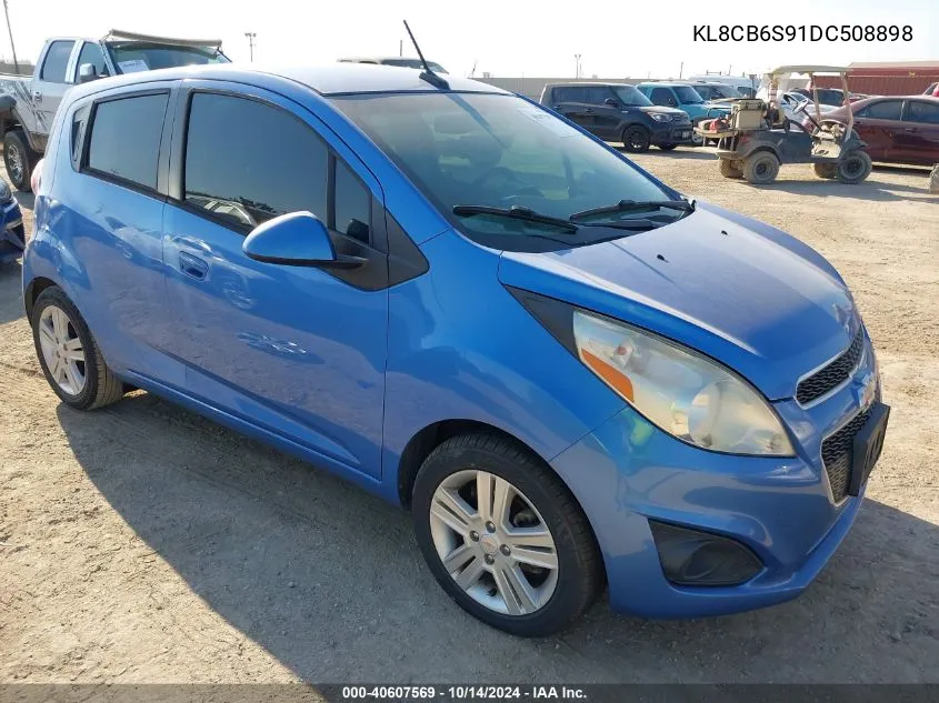 2013 Chevrolet Spark Ls Auto VIN: KL8CB6S91DC508898 Lot: 40607569