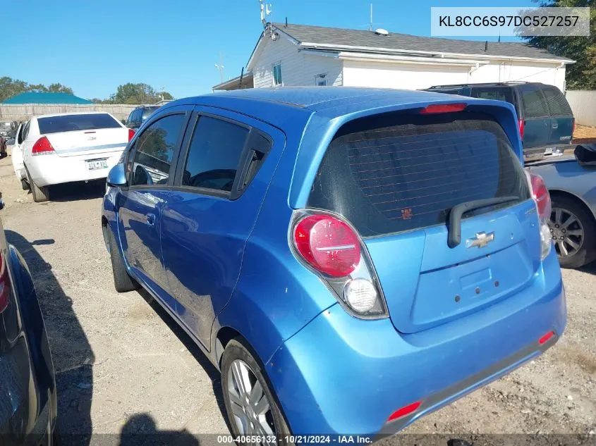 2013 Chevrolet Spark 1Lt Manual VIN: KL8CC6S97DC527257 Lot: 40656132