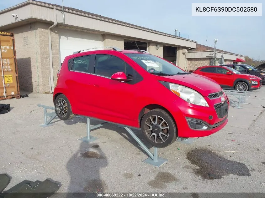 2013 Chevrolet Spark 2Lt Auto VIN: KL8CF6S90DC502580 Lot: 40669222