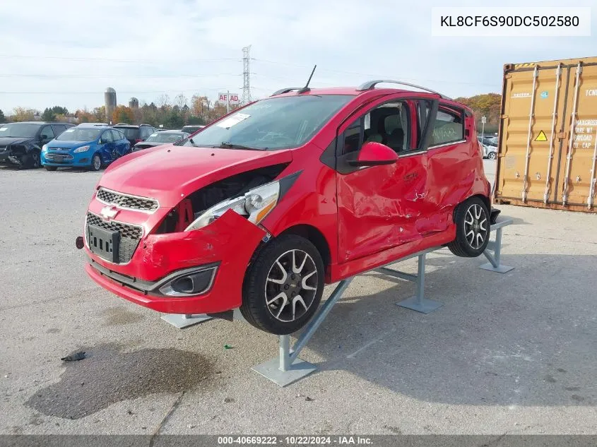 2013 Chevrolet Spark 2Lt Auto VIN: KL8CF6S90DC502580 Lot: 40669222