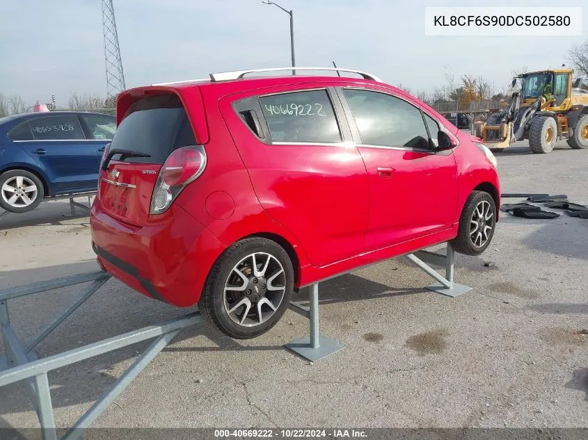 2013 Chevrolet Spark 2Lt Auto VIN: KL8CF6S90DC502580 Lot: 40669222