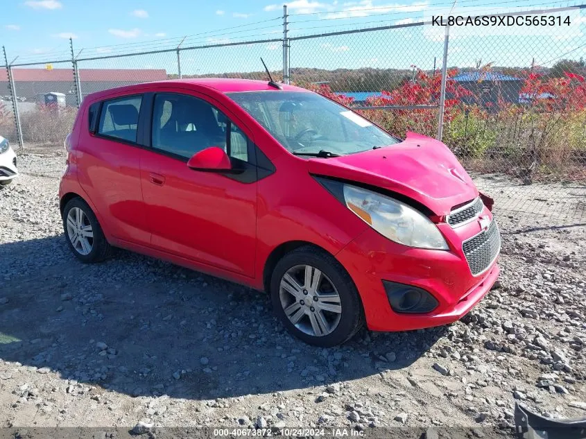 2013 Chevrolet Spark Ls VIN: KL8CA6S9XDC565314 Lot: 40673872