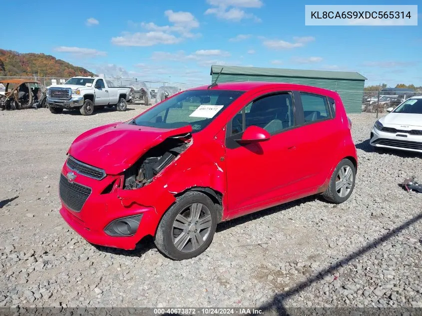 2013 Chevrolet Spark Ls VIN: KL8CA6S9XDC565314 Lot: 40673872