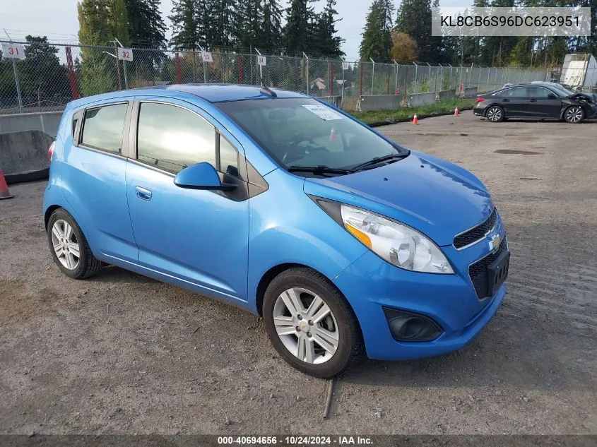 KL8CB6S96DC623951 2013 Chevrolet Spark Ls Auto