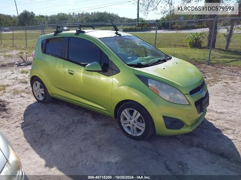 KL8CD6S91DC579593 2013 Chevrolet Spark 1Lt Auto