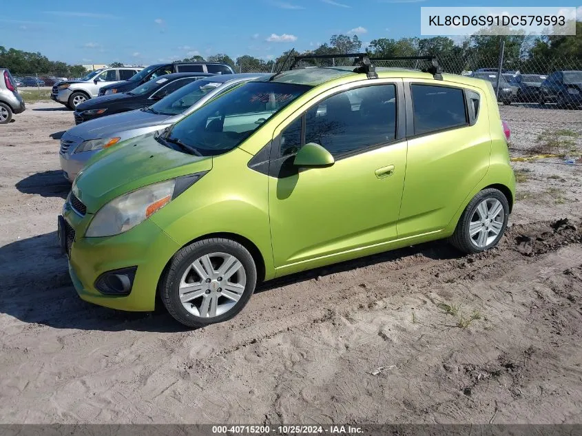 KL8CD6S91DC579593 2013 Chevrolet Spark 1Lt Auto