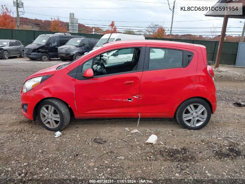 KL8CD6S91DC591954 2013 Chevrolet Spark 1Lt Auto