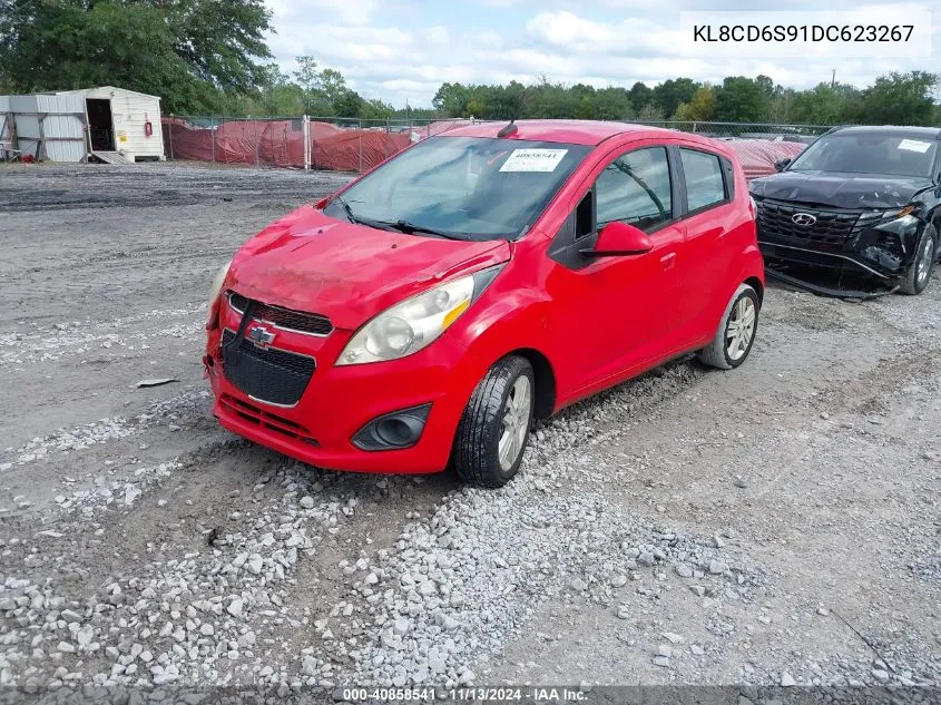 2013 Chevrolet Spark 1Lt Auto VIN: KL8CD6S91DC623267 Lot: 40858541