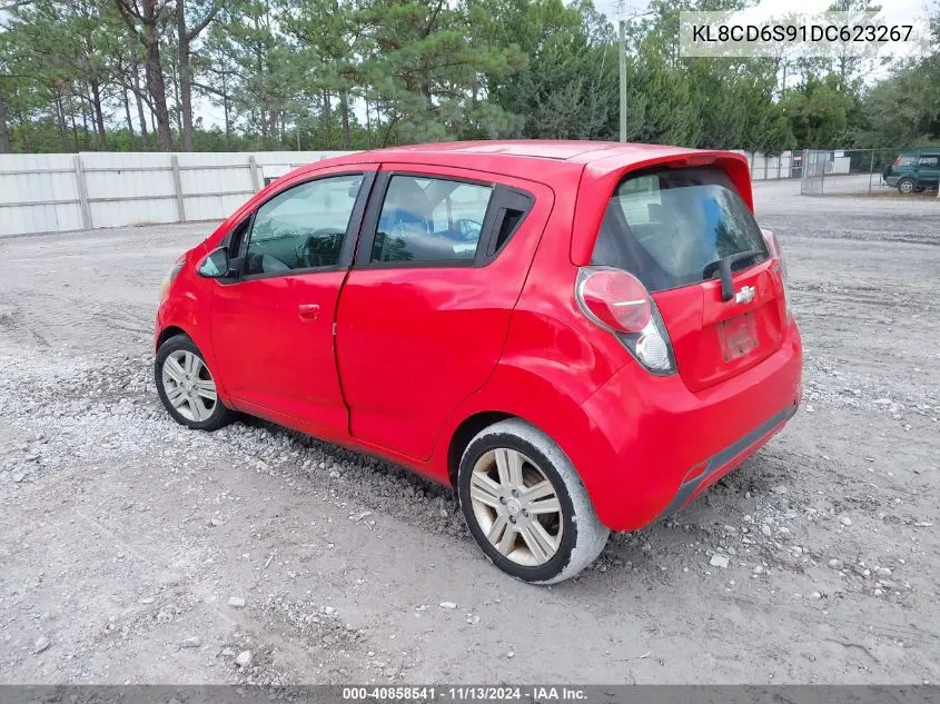 2013 Chevrolet Spark 1Lt Auto VIN: KL8CD6S91DC623267 Lot: 40858541