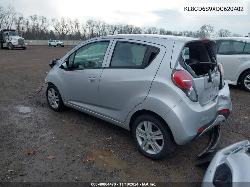 KL8CD6S9XDC620402 2013 Chevrolet Spark 1Lt Auto