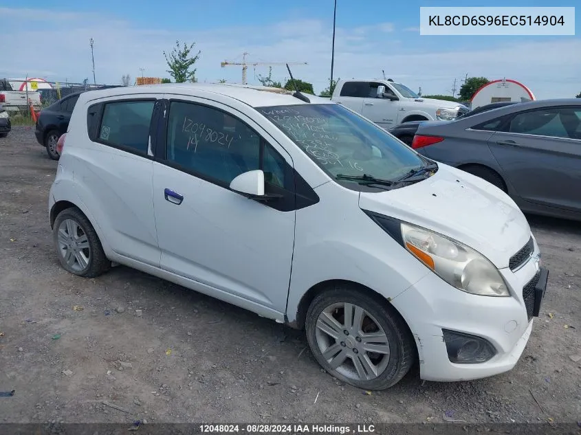 KL8CD6S96EC514904 2014 Chevrolet Spark