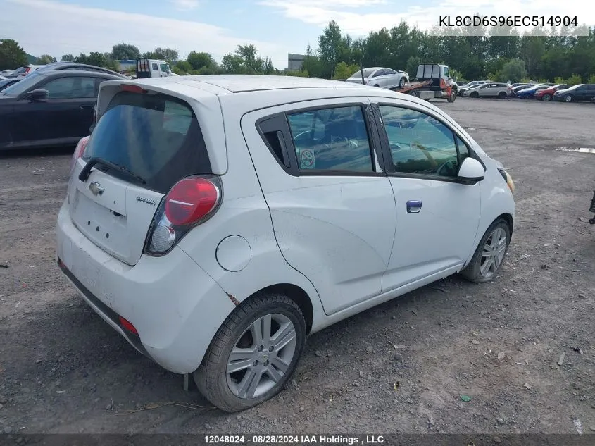 KL8CD6S96EC514904 2014 Chevrolet Spark