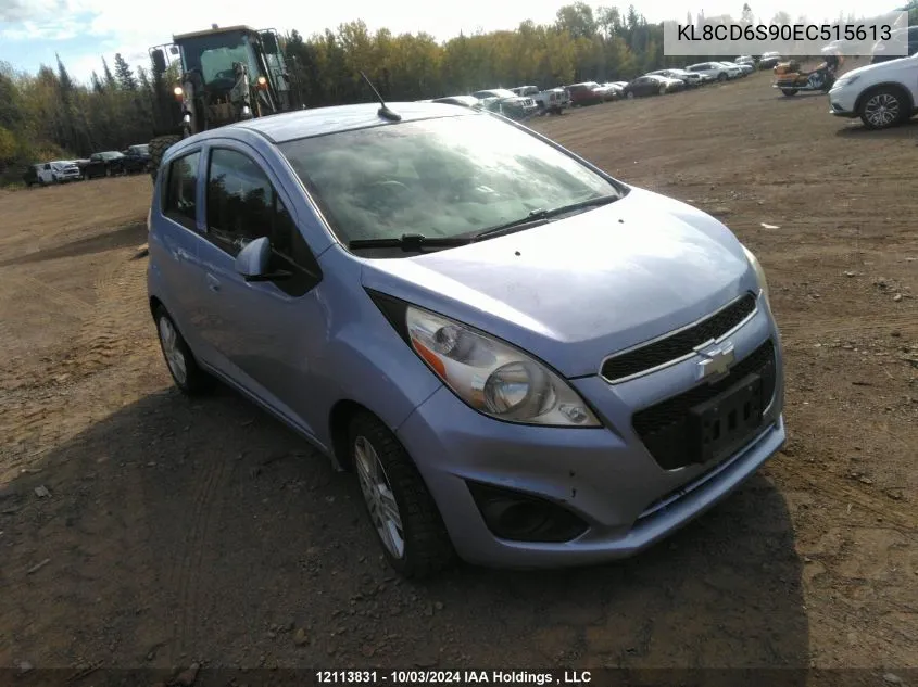 2014 Chevrolet Spark VIN: KL8CD6S90EC515613 Lot: 12113831