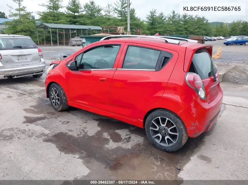 KL8CF6S91EC586765 2014 Chevrolet Spark 2Lt Auto