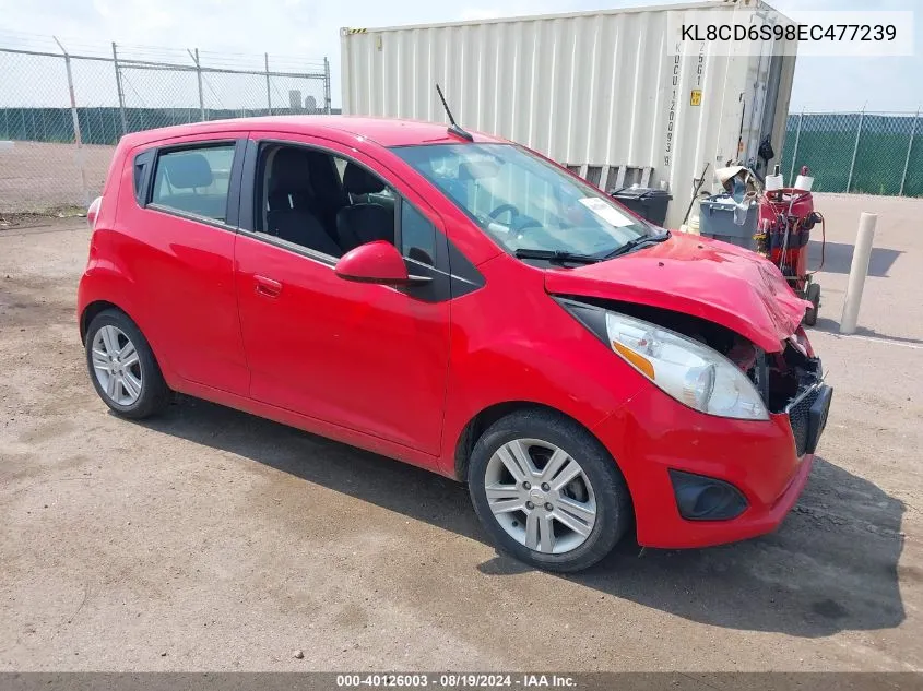 KL8CD6S98EC477239 2014 Chevrolet Spark 1Lt Auto