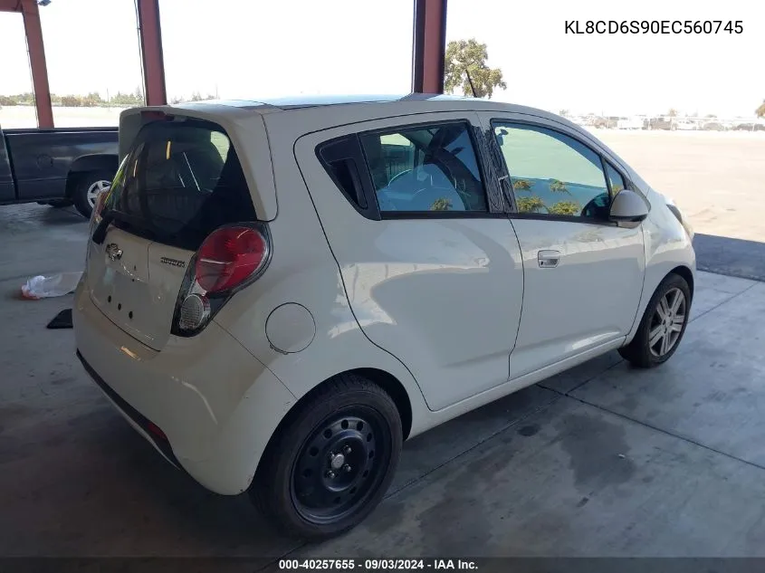 KL8CD6S90EC560745 2014 Chevrolet Spark 1Lt Auto