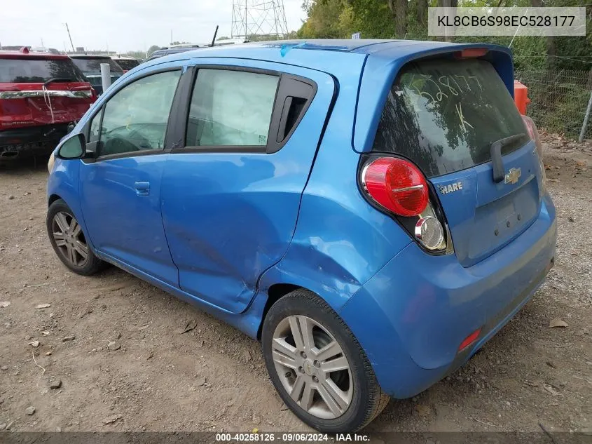 KL8CB6S98EC528177 2014 Chevrolet Spark Ls Auto