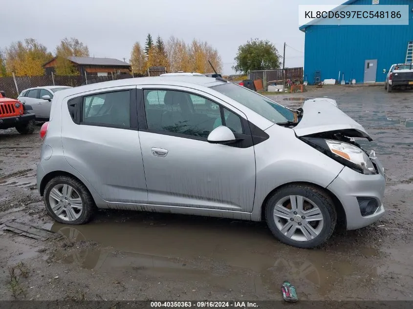 KL8CD6S97EC548186 2014 Chevrolet Spark 1Lt Auto