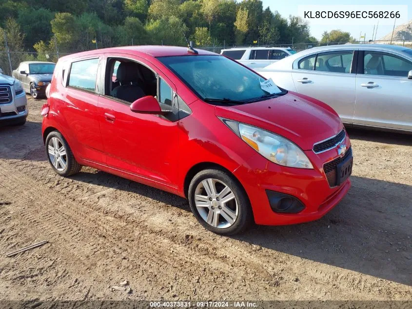 2014 Chevrolet Spark 1Lt Auto VIN: KL8CD6S96EC568266 Lot: 40373831