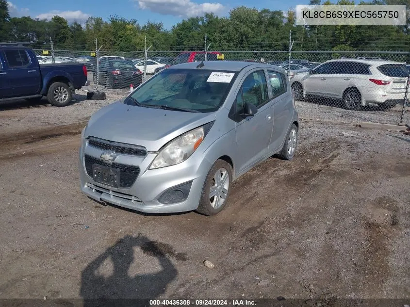 2014 Chevrolet Spark Ls Auto VIN: KL8CB6S9XEC565750 Lot: 40436308