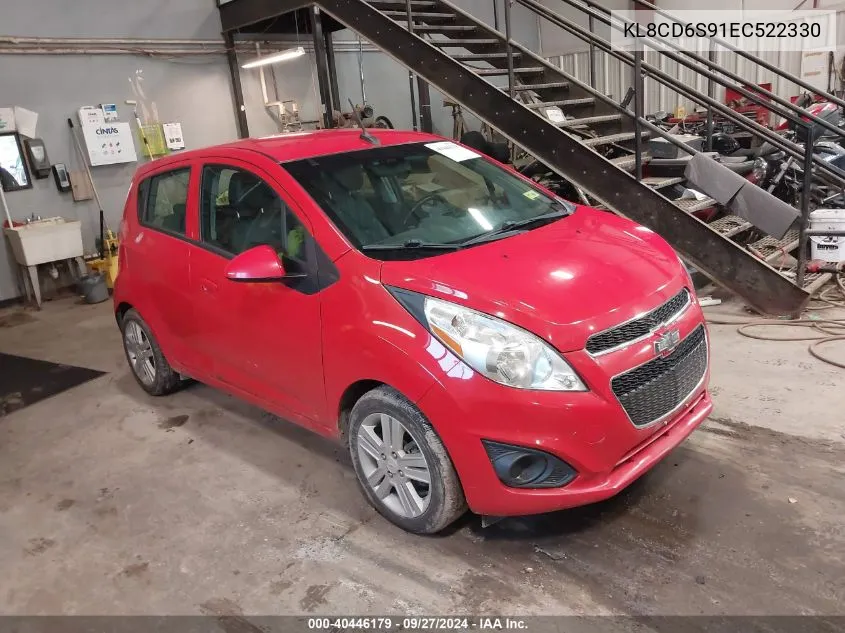 2014 Chevrolet Spark 1Lt Auto VIN: KL8CD6S91EC522330 Lot: 40446179