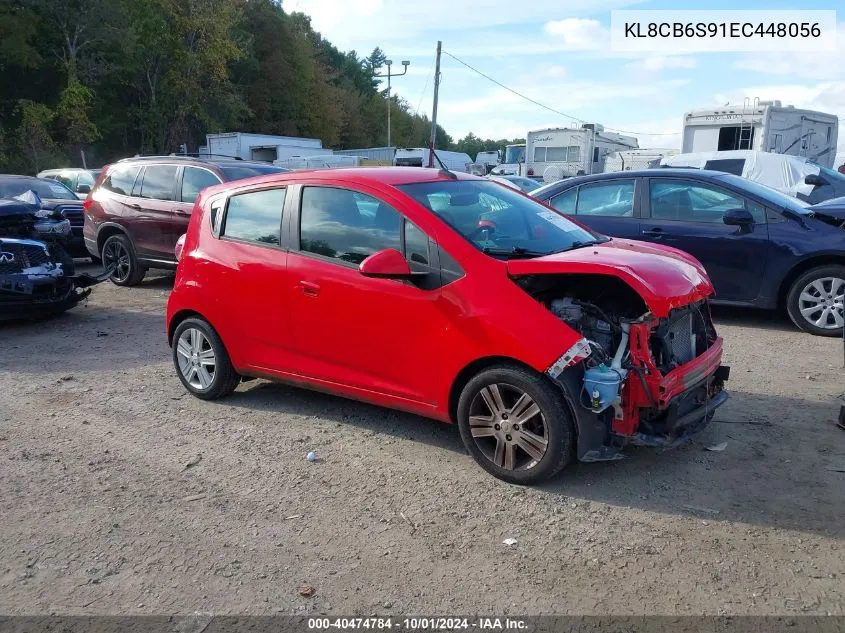 2014 Chevrolet Spark Ls Auto VIN: KL8CB6S91EC448056 Lot: 40474784