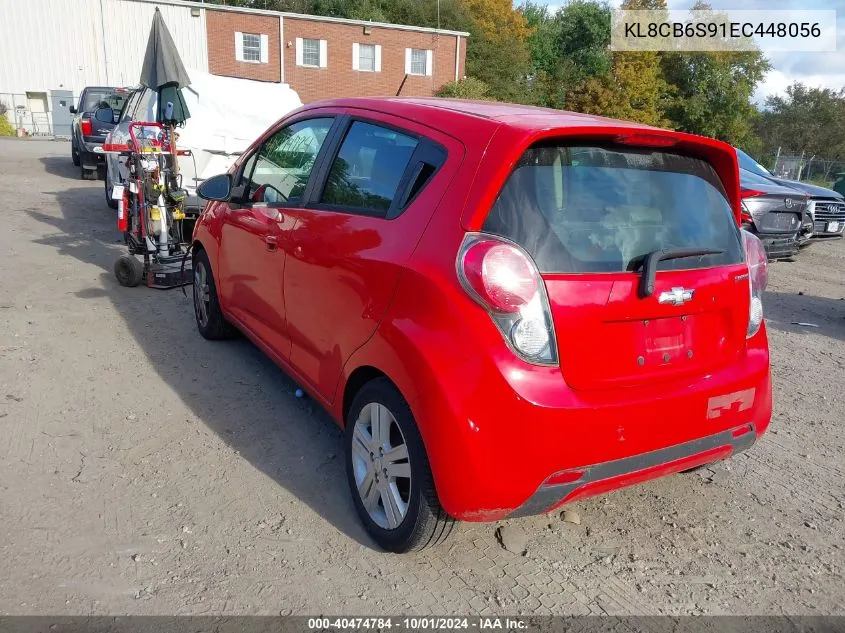 2014 Chevrolet Spark Ls Auto VIN: KL8CB6S91EC448056 Lot: 40474784