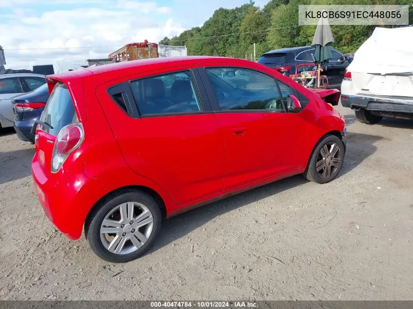 2014 Chevrolet Spark Ls Auto VIN: KL8CB6S91EC448056 Lot: 40474784