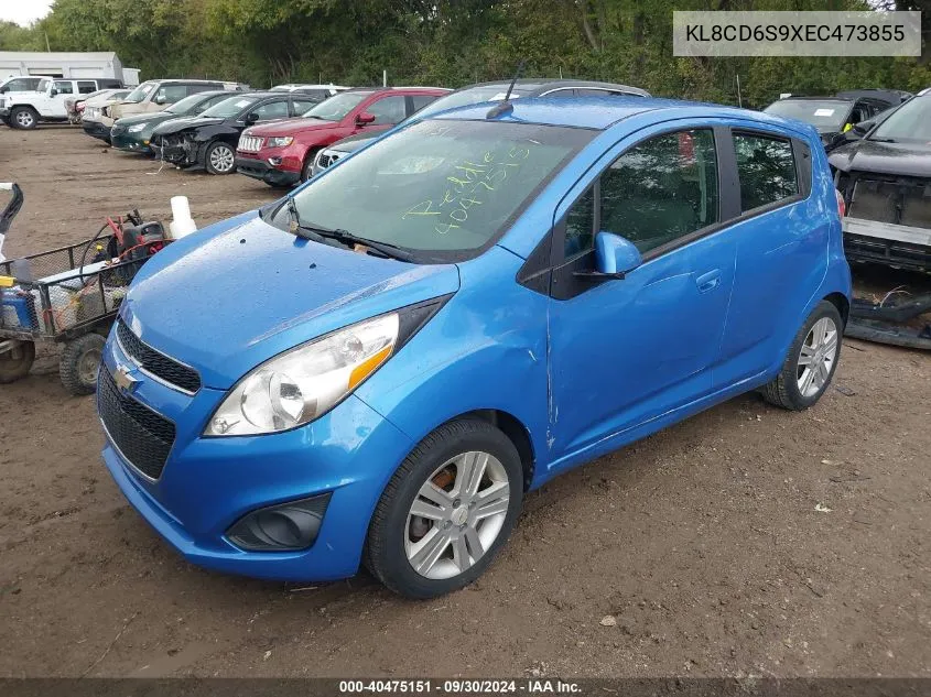 2014 Chevrolet Spark 1Lt Auto VIN: KL8CD6S9XEC473855 Lot: 40475151